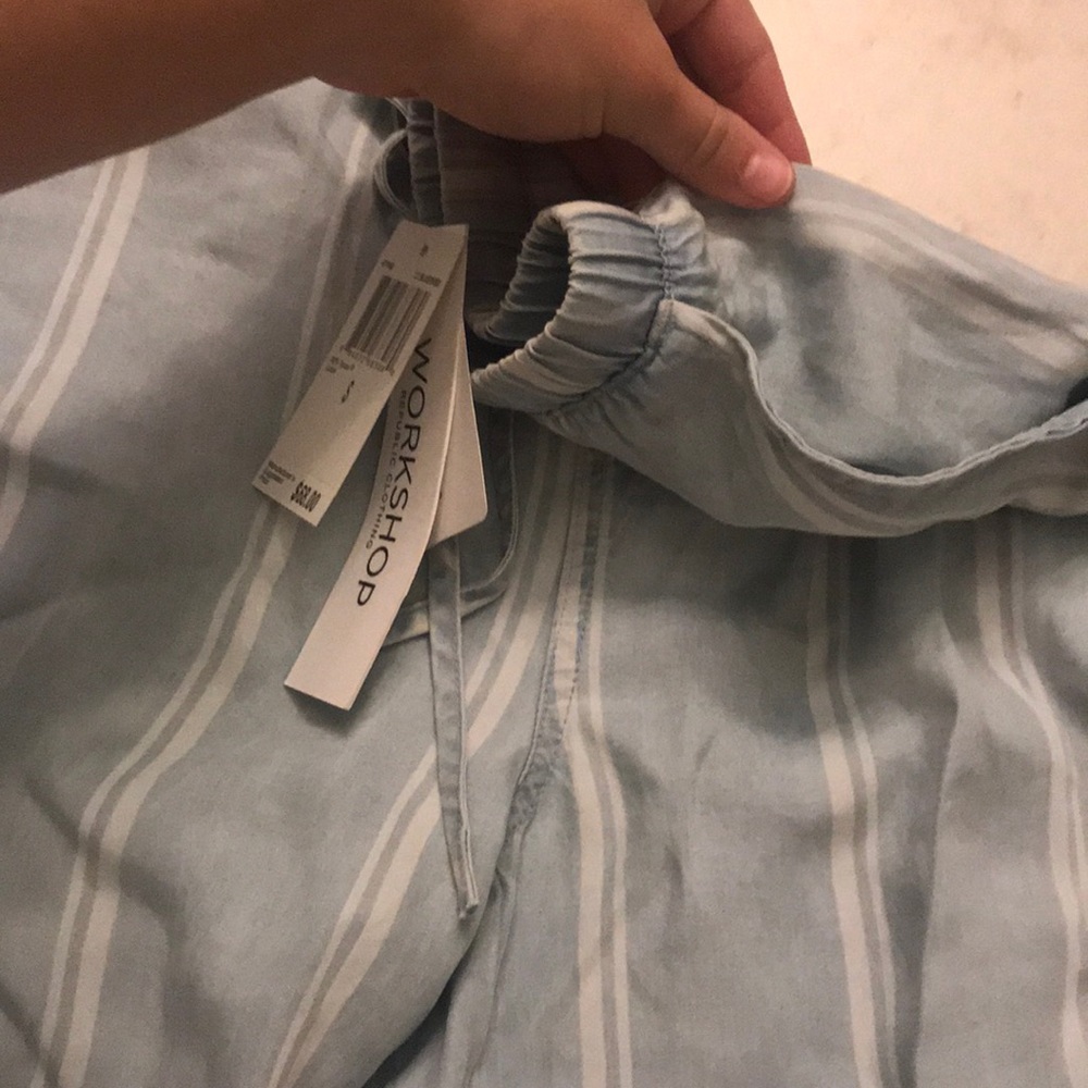 workshop wide leg pants ! never worn - Picture 3 of 4